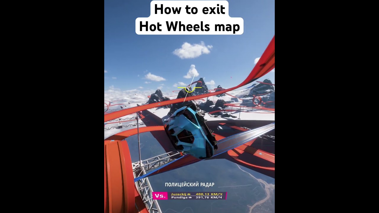 How to exit Hot Wheels map | Forza Horizon 5 | Jureckij | xBox Series X | 4K 60FPS |