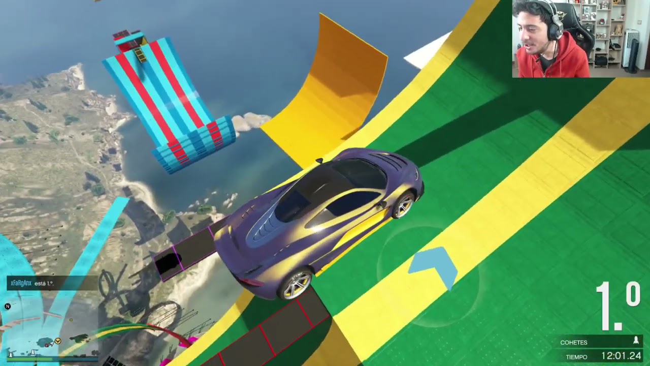 EN MI CÁMARA NO LE DI PERO EN LA SUYA SÍ! QUIÉN TIENE LA RAZÓN? PARKOUR GTA V