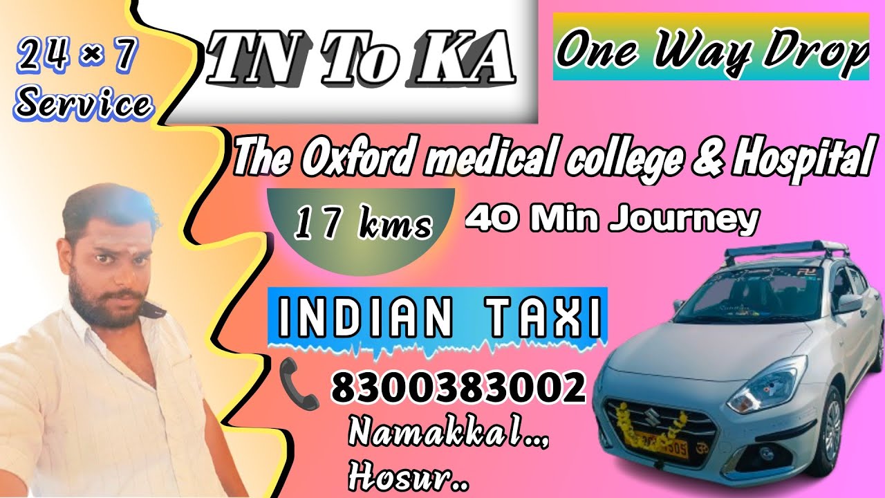 HSR To BLRR  # Titan TownShip To The Oxford Medical College  🚨 # Taxi Vlog 🚕
