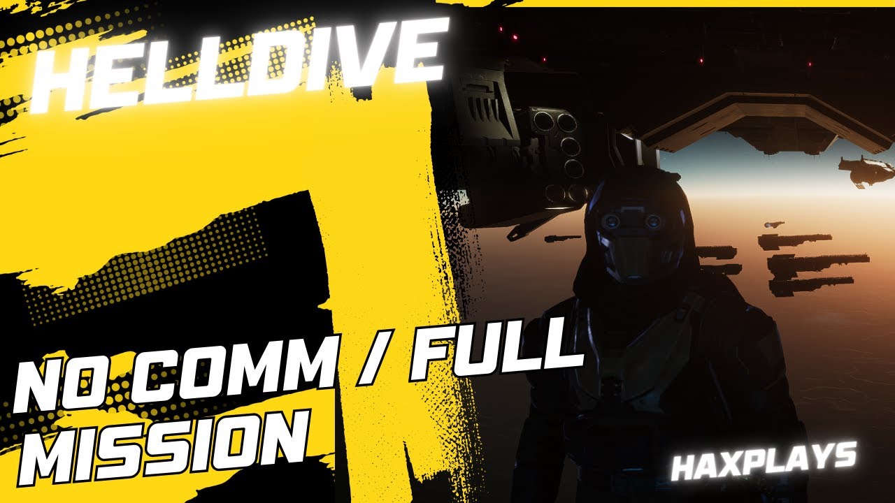 Helldivers 2 / Helldive Full Mission - No Commentary (Background Gameplay for Work/Study)