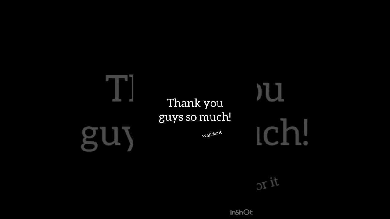 Thank you all for the support! #love #thanks #100subs #after2years