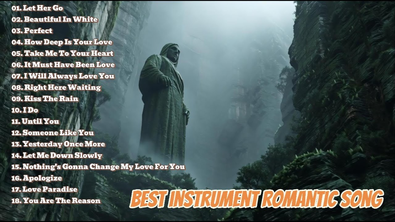 Romantic Instrumental Love Songs 🎹 Let Her Go, Perfect, Until You