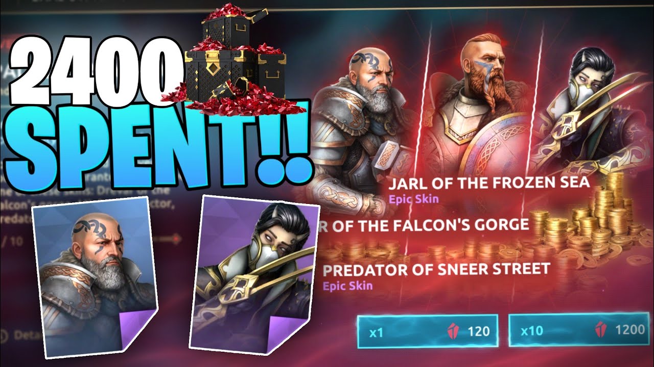 Finally I Got SARGE EPIC Skin 😱| Spending 2400 Gems 💀| Shadow Fight 4 Arena Event