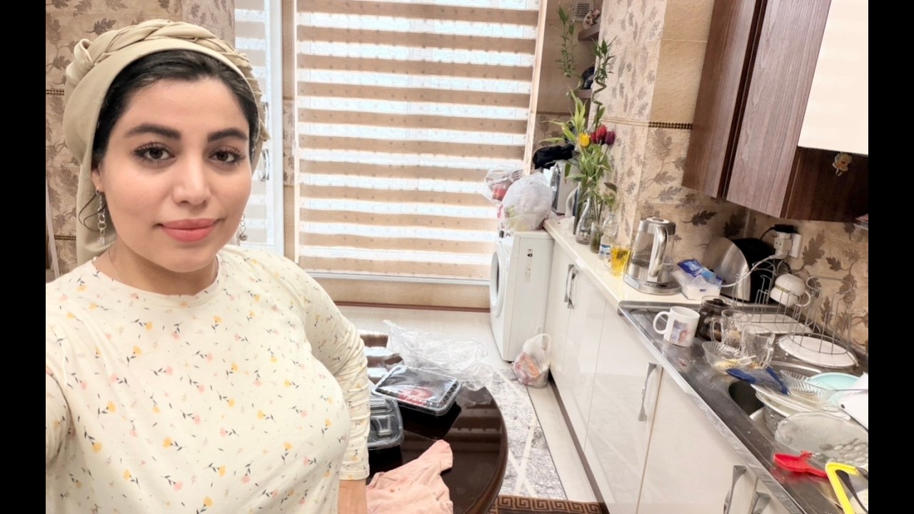 Messy Kitchen Reset After Guests | Clean With Me + Hand Dishwashing | Cozy Cleaning