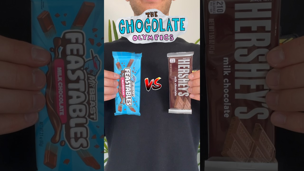 Лучше ли Feastables или Hershey's?