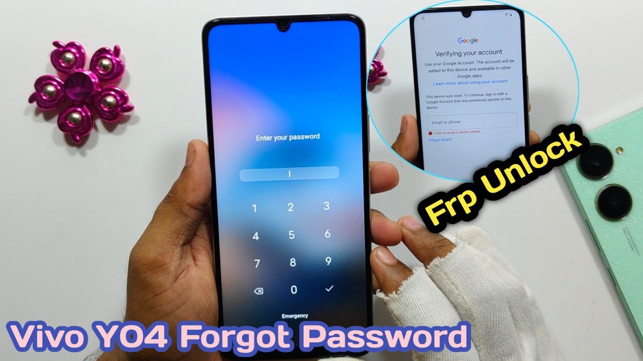 Vivo Y04 Hard Reset & Frp bypass Unlock Android 15 🆕 Method 💯 Done Forgot Password { Forgot Frp }