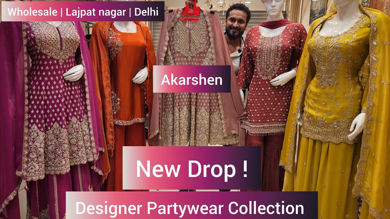 Women Ethnic Partywear Wedding Dresses, Indowestern Sharara Gharara Farshi Salwar Anarkali Wholesale