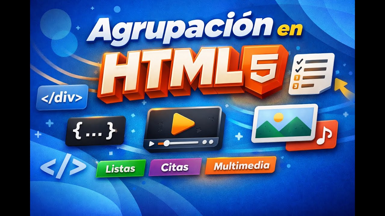 Agrupación en HTML5-1 feb 2026, 225810 #html5 #html #frontend #development #programming