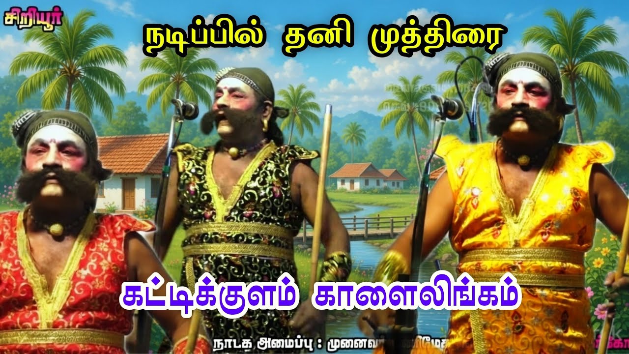 (சிறியூர் 8) அற்புதமான தன் நடிப்பை வெளிப்படுத்தி வரும் கட்டிக்குளம் காளைலிங்கம் அருமை 