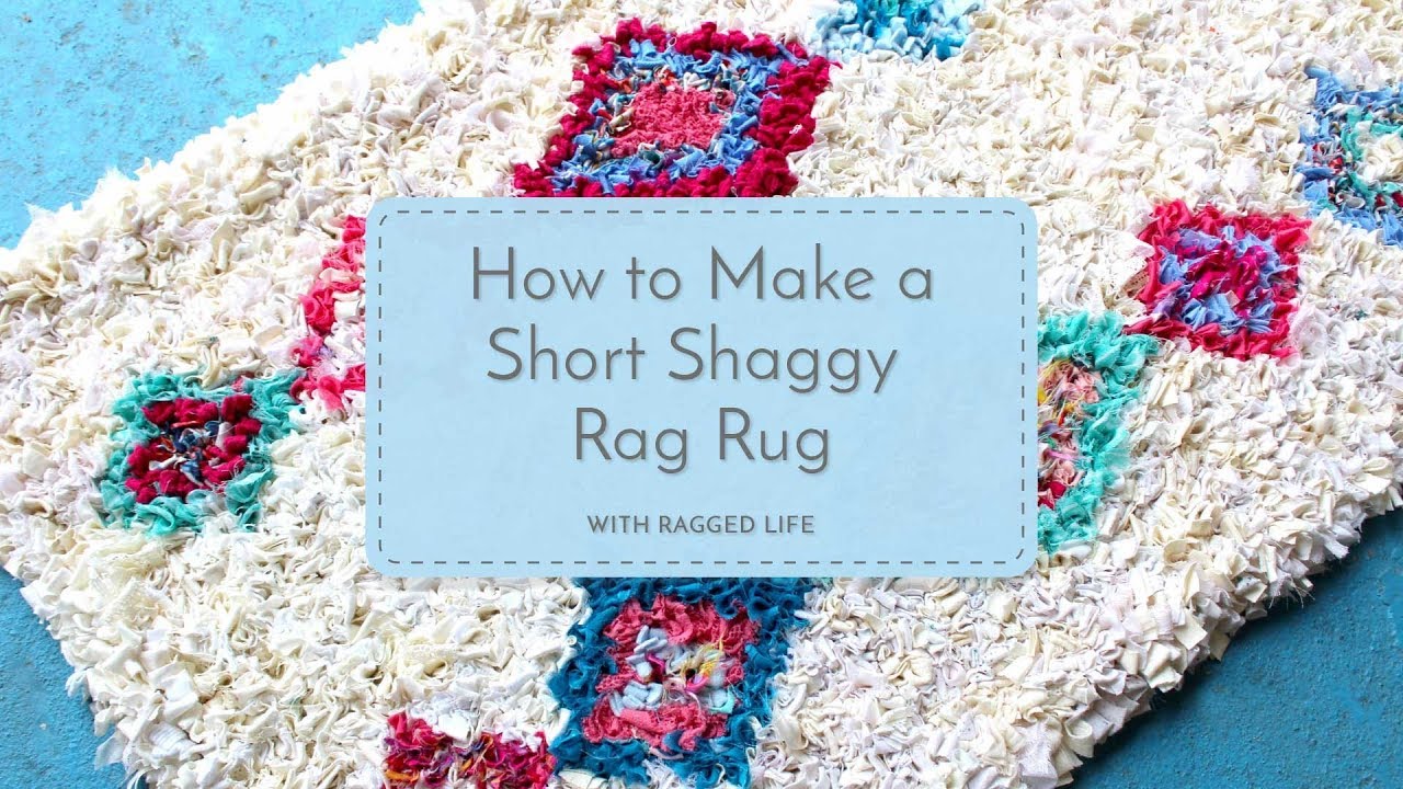 Как сделать простой короткий ворсистый коврик своими руками с автором Элспет Джексон — Ragged Life