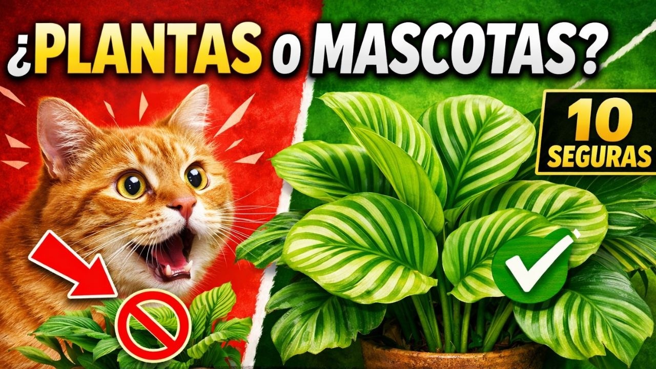¿Plantas o Mascotas? No Tienes Que Elegir: Estas 10 Son Seguras