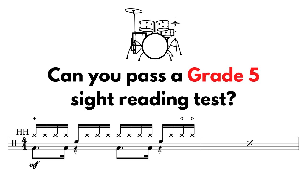 Can you pass a Grade 5 sight reading test?