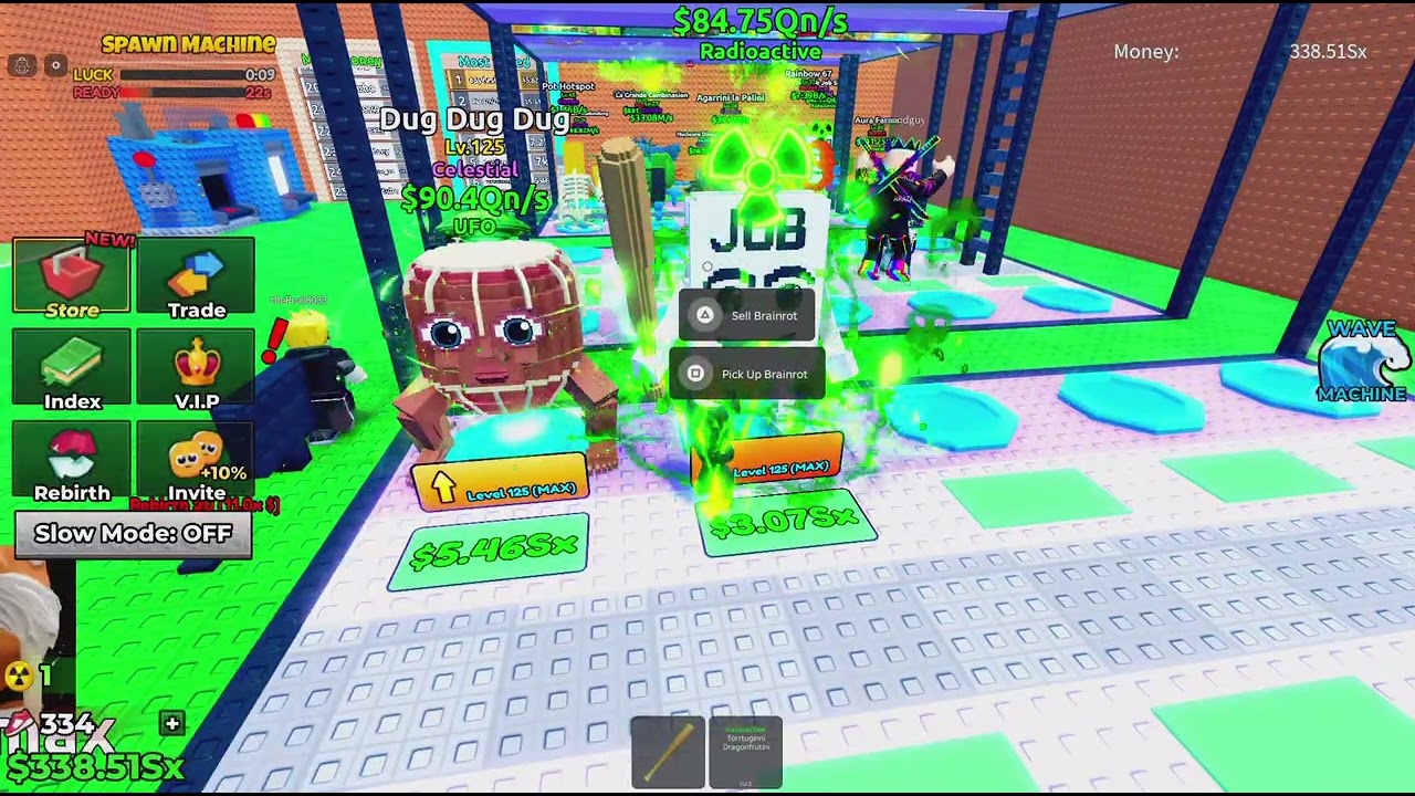 Tsunami for brainrot
