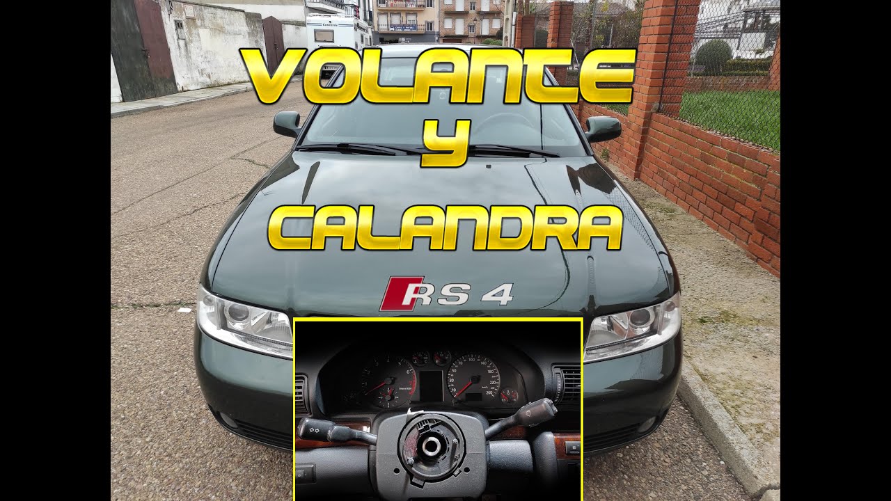 Cambio el VOLANTE Y LA CALANDRA en mi AUDI A4 B5 1.8T - ¡Explicado paso a paso!