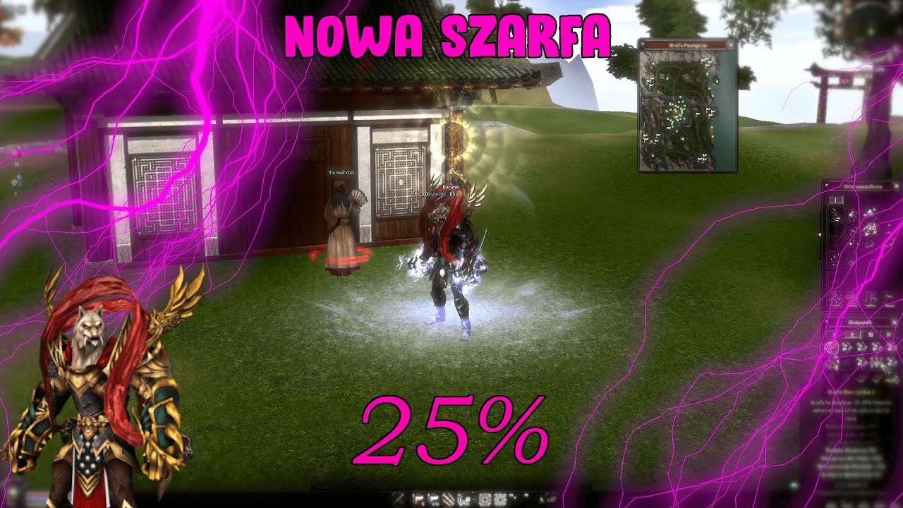 Nowa Szarfa 25% /New Sash  Eliot Wilk  Metin2 PL Polska