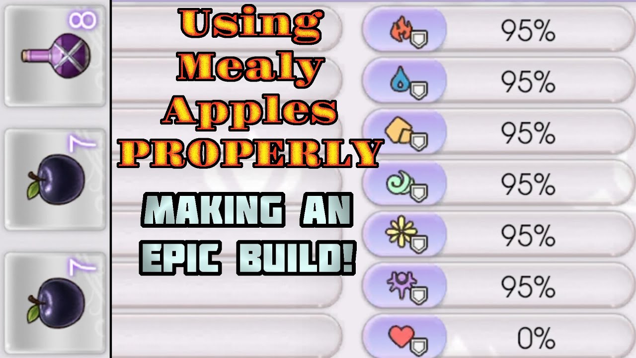 Rune Factory 5 - How to use Mealy Apples PROPERLY as Part of an Ultimate Build
