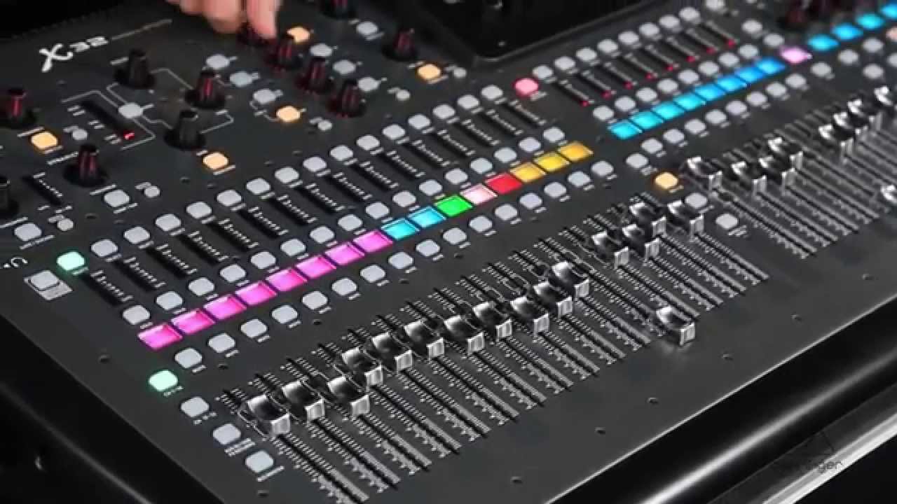 Совет для X32: Настройка мониторных миксов