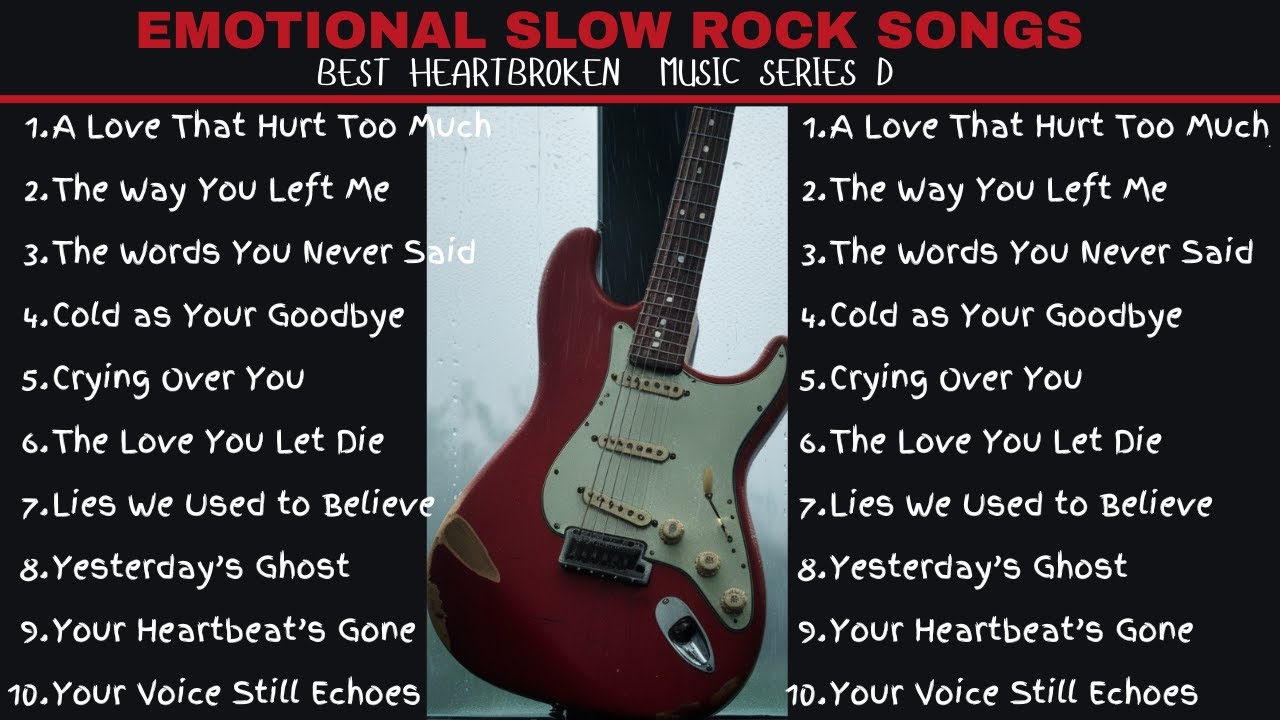 TOP 10 SAD SLOW ROCK SONGS 2025 - AMERICAN ROCK - EMOTIONAL SLOW ROCK