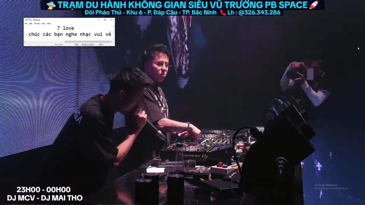 DJ MCV ft DJ Tiến Đạt live tại PB Space Club BN 18-2-25