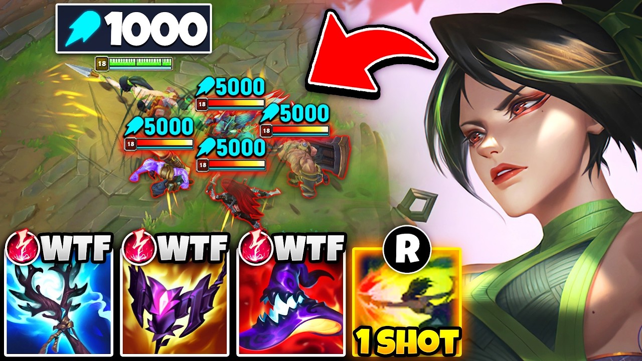 Akali but I have 1000 AP and I can one shot your entire team (THIS IS SO BROKEN)