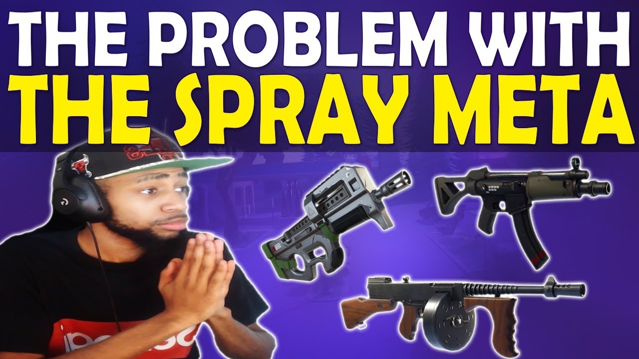 THE PROBLEM WITH SPRAY META | DAEQUAN SNIPING? - (Fortnite Battle Royale)