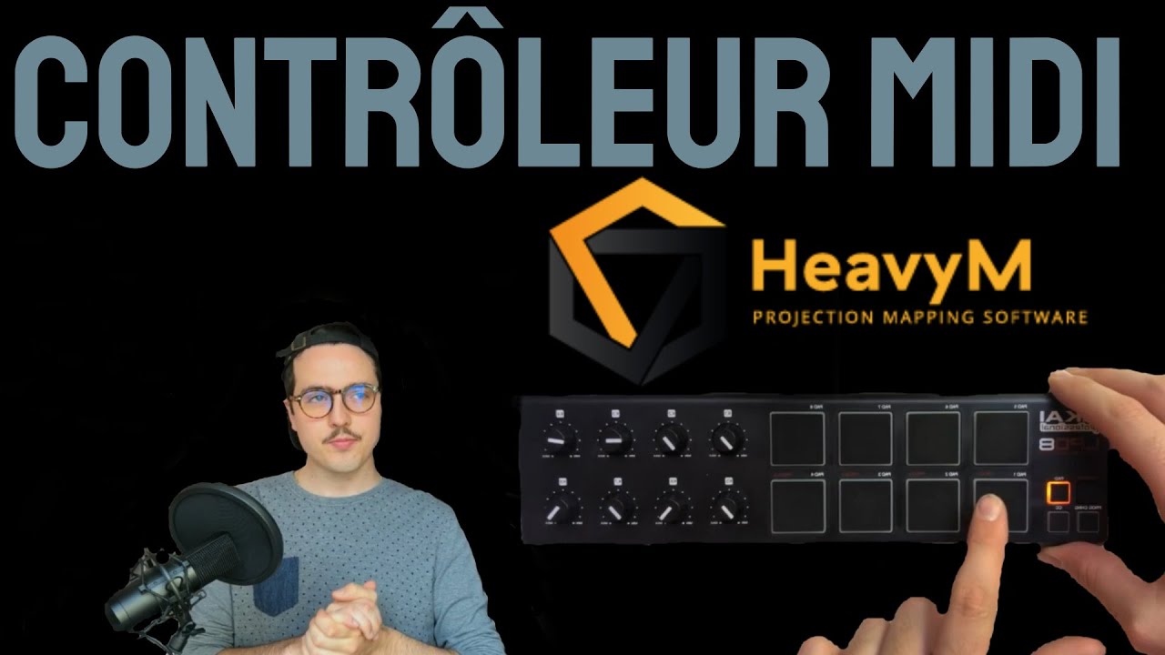 Contrôler HeavyM avec un contrôleur MIDI