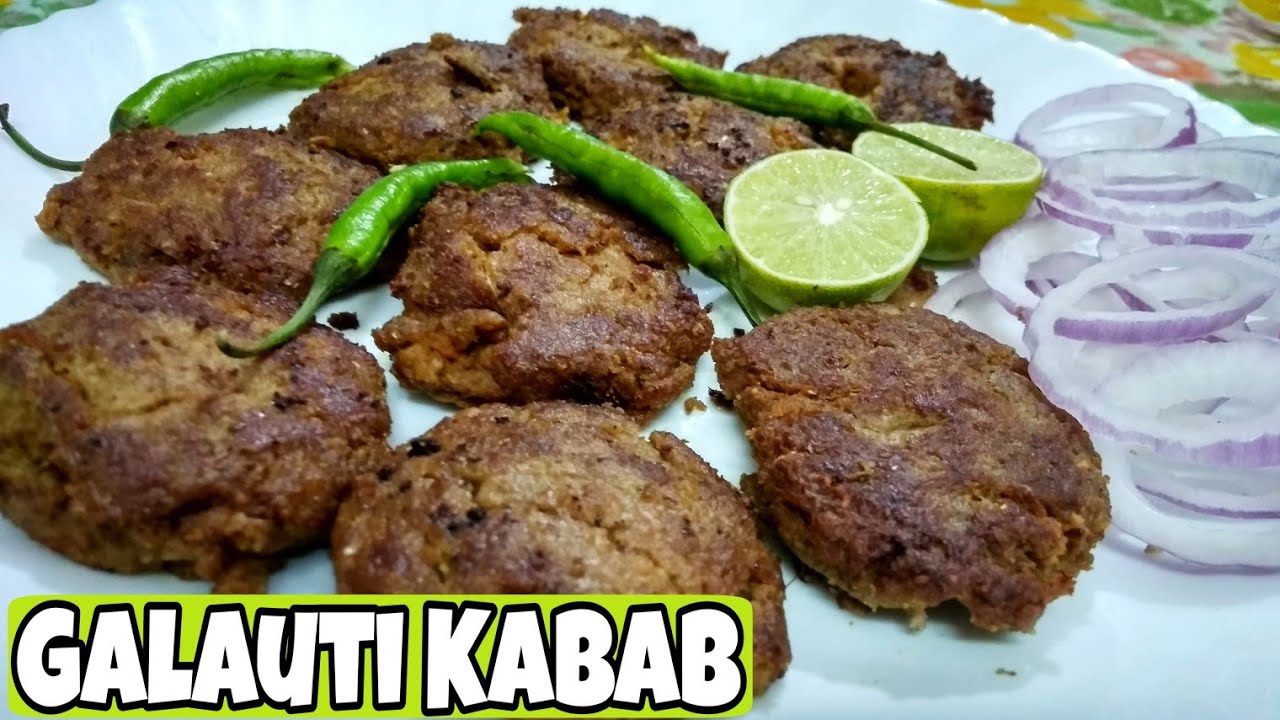 Lucknowi Galauti Kabab Tunde style Original recipe*WITH ENGLISH SUBTITLES*