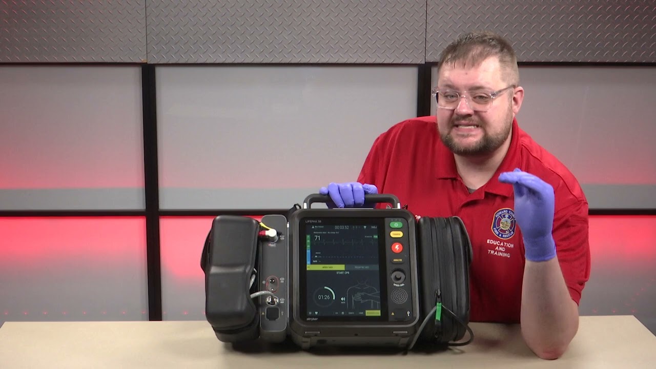 AED on the LifePak 35