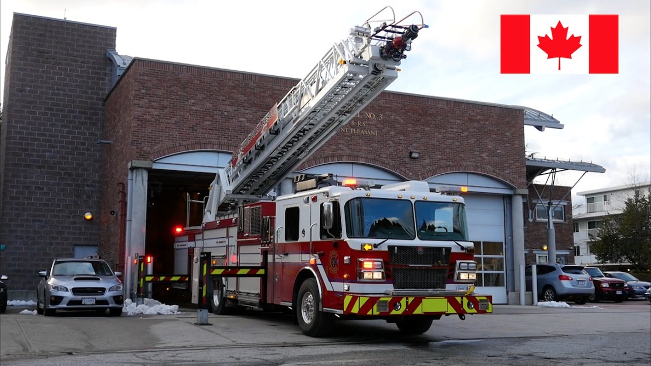 Vancouver Fire *NEW* Spare Ladder [Light Demo & Ladder Fully Extended]