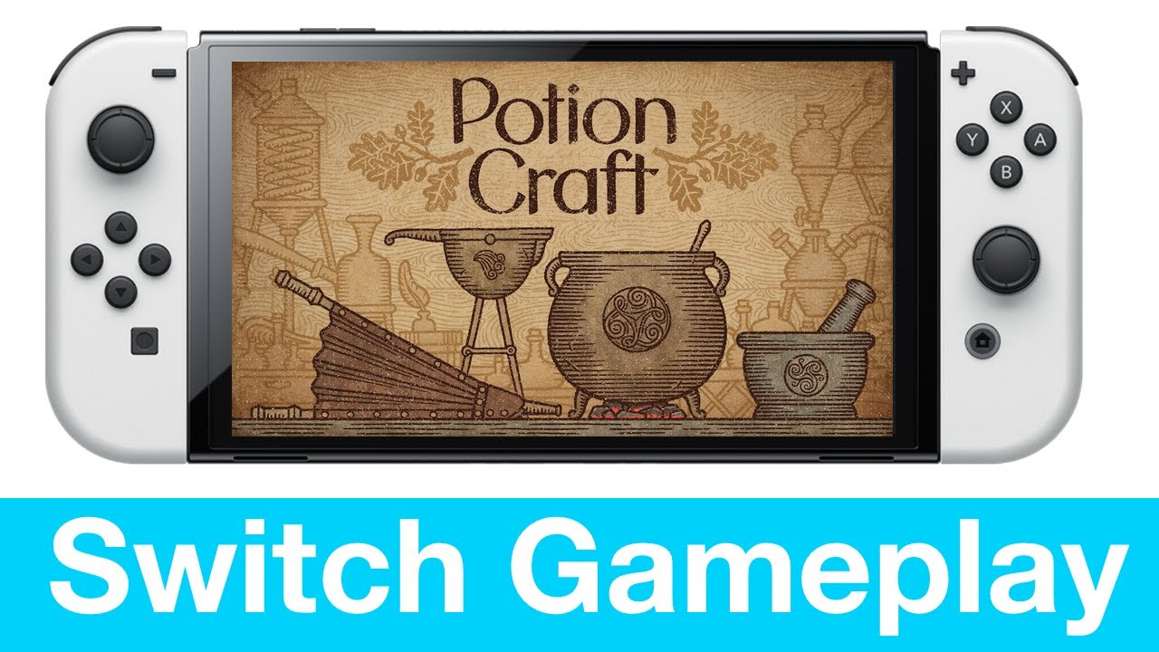 Potion Craft Nintendo Switch Gameplay