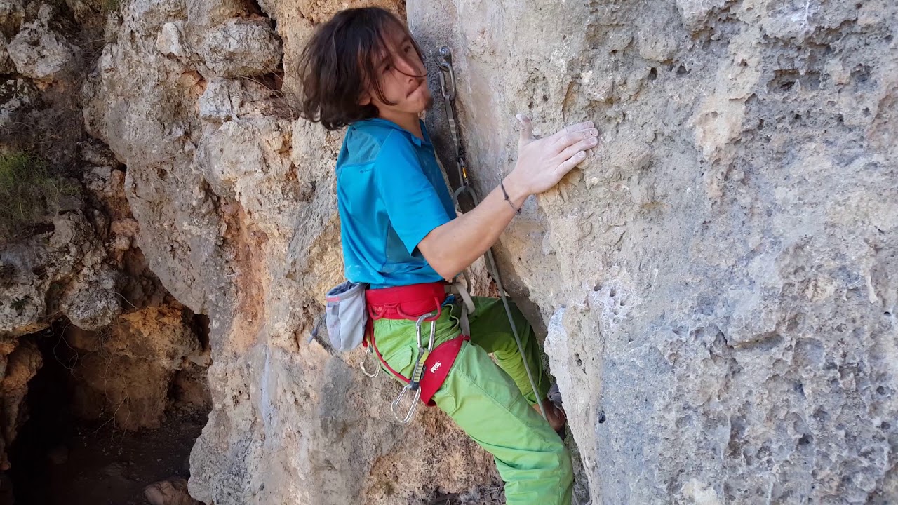 Climbing in Geyikbayiri , Antalya/Turkey.