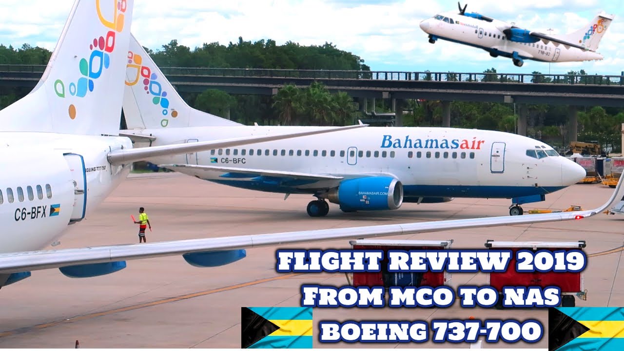 🇧🇸Bahamasair🇧🇸Boeing 737-700 Flight From Orlando FL, To Nassau,Bahamas