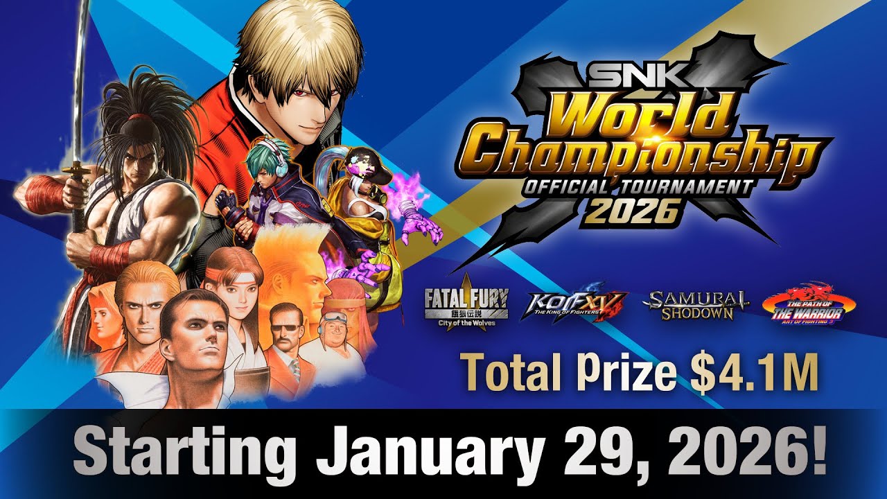 SNK World Championship 2026 Official Announcement Trailer