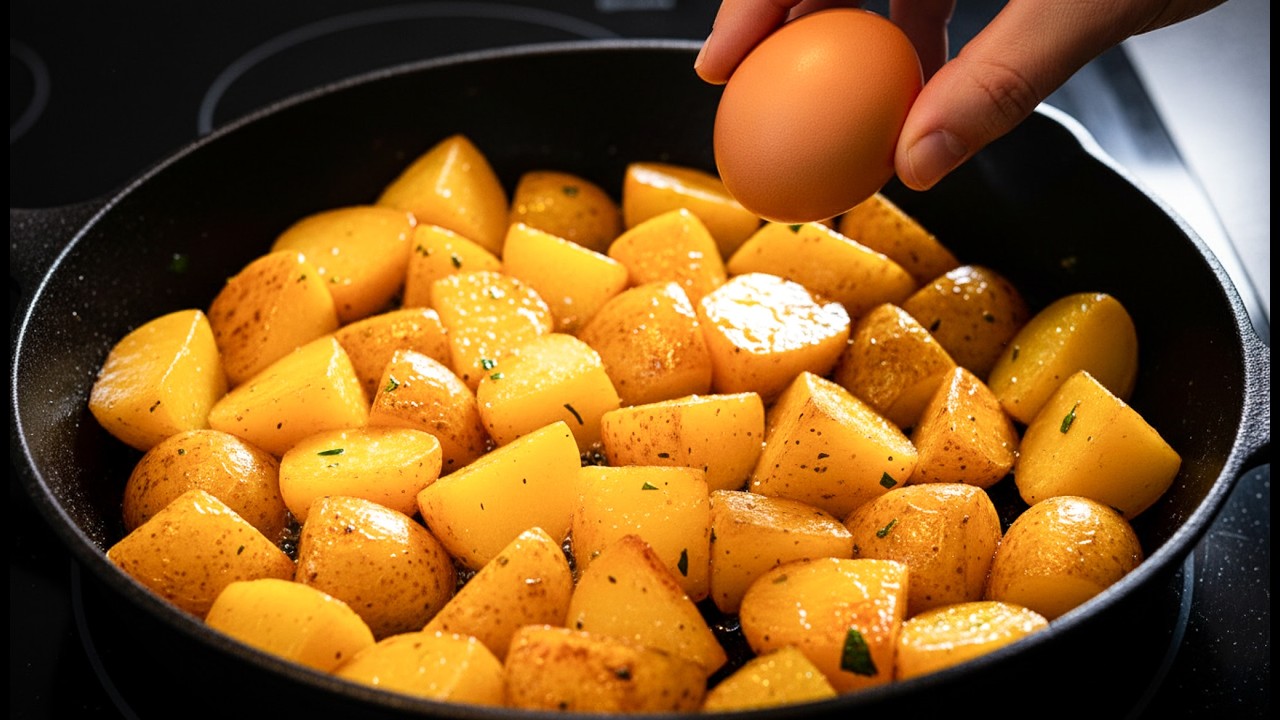 Mischen Sie einfach 3 Eier und Kartoffeln! Gericht jeden sofort beeindrucken! 3 Perfekte Rezepte!