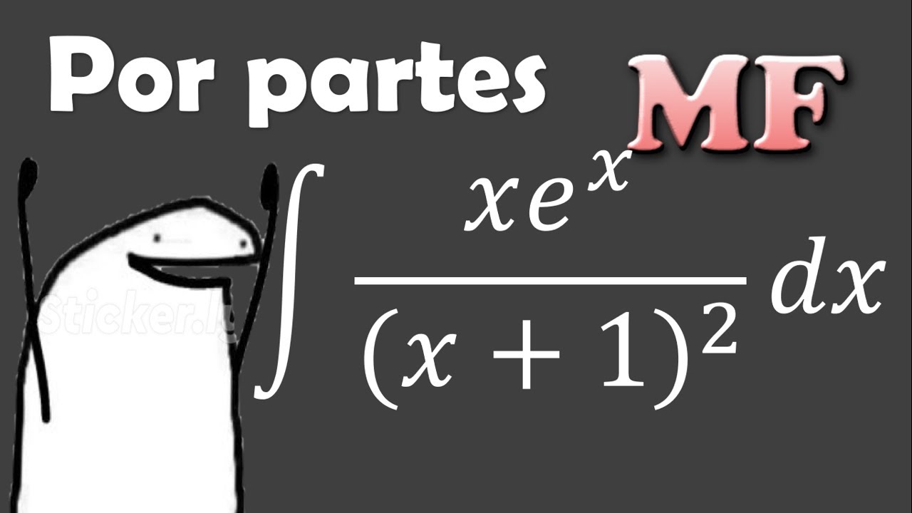 Integral de xe^x entre (x+1)^2 dx por partes