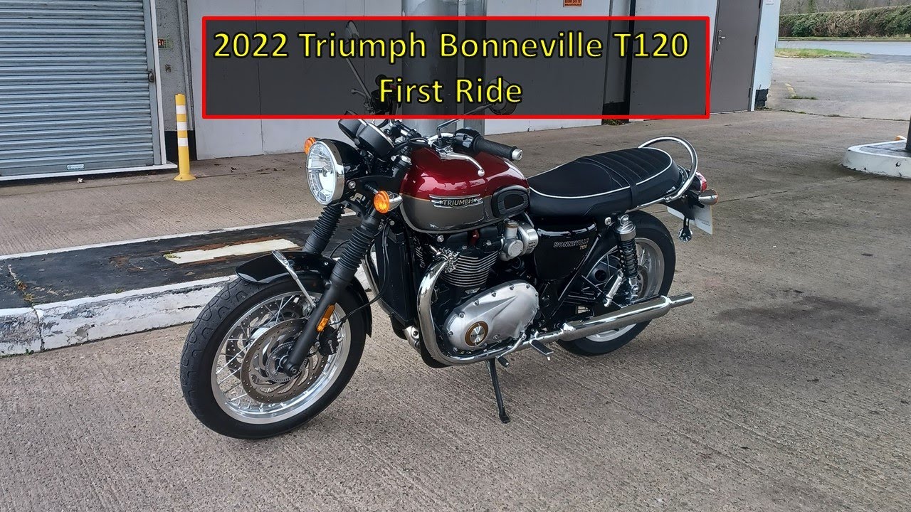 2022 Triumph Bonneville 1200 T120 First Ride 4k