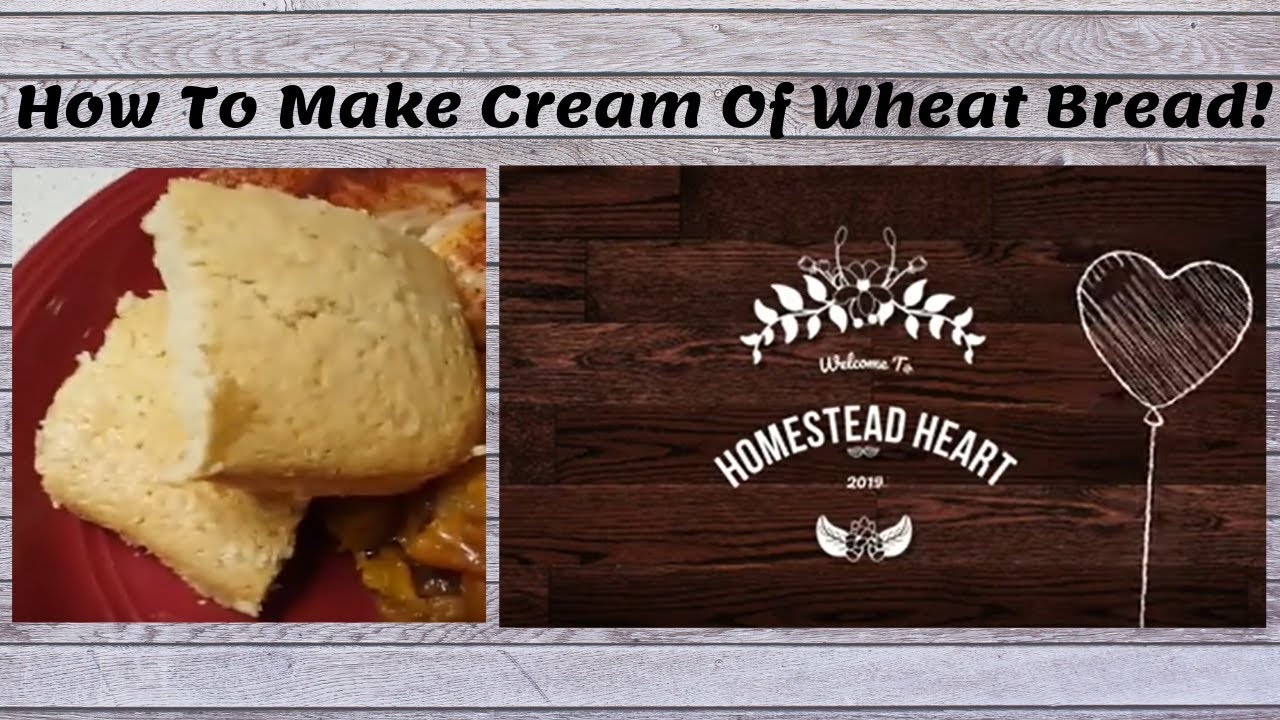 How To Make FARINA / Cream Of Wheat Bread