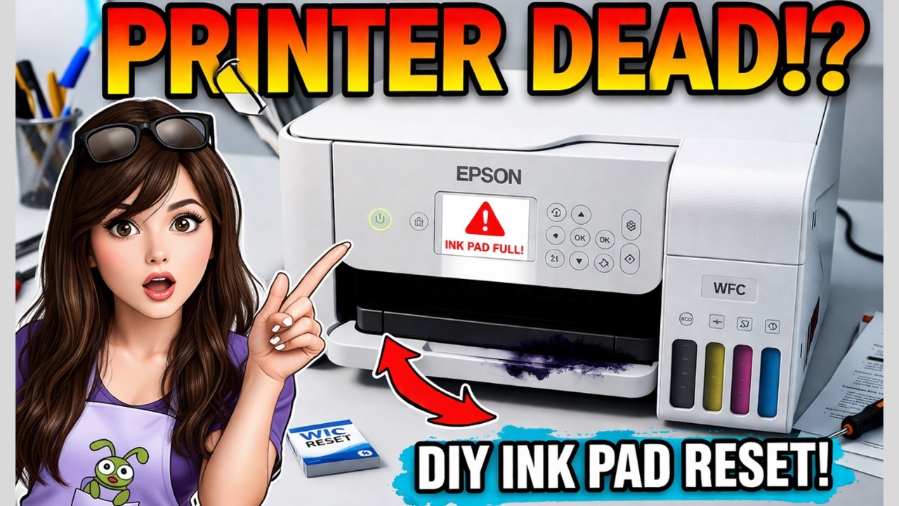 Как снова исправить ошибку &laquo;истек срок службы подушки Epson Ink Pad&raquo;