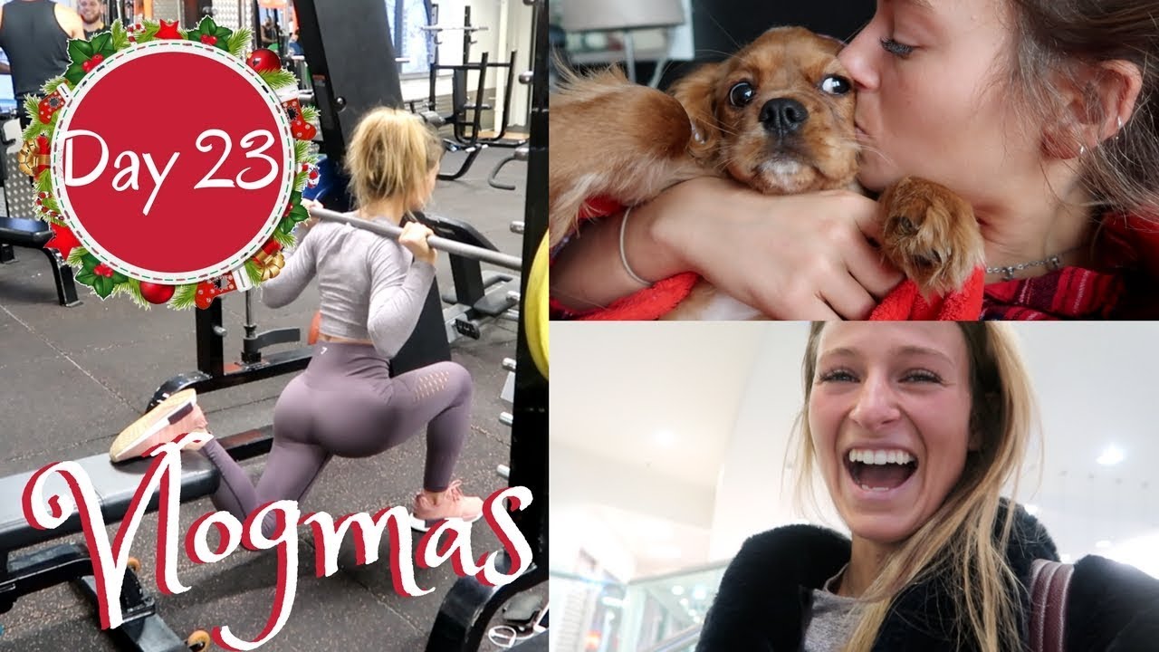 THIS YEAR CHANGED MY LIFE & GLUTES WORKOUT WITH MY BOYFRIEND | Vlogmas Day 23