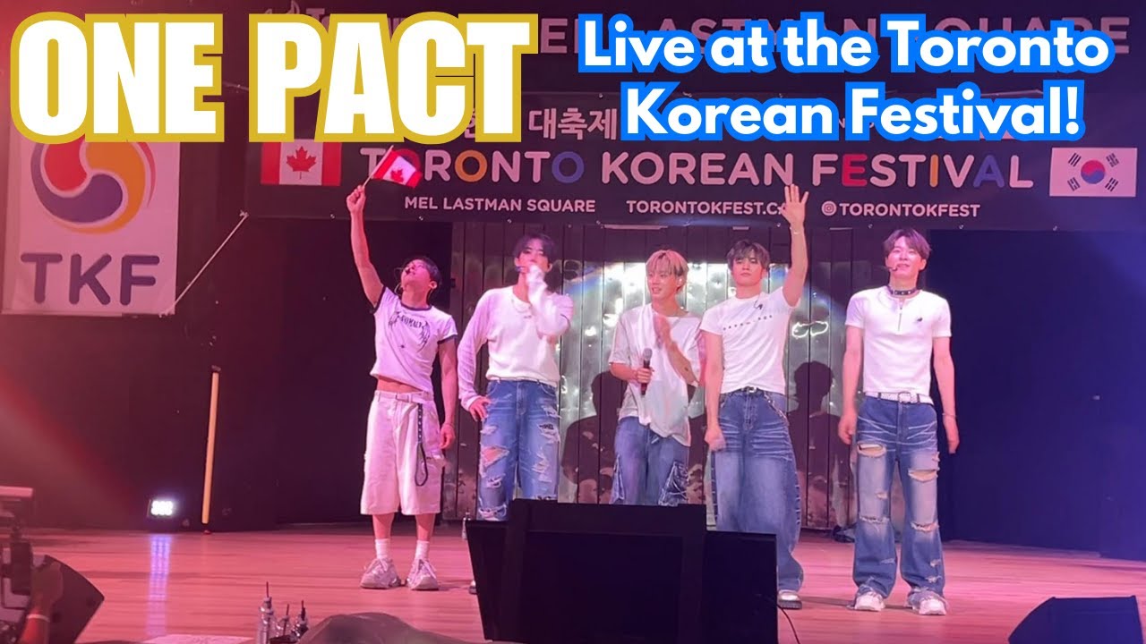 ONE PACT - Live at the Toronto Korean Festival (Day 2)