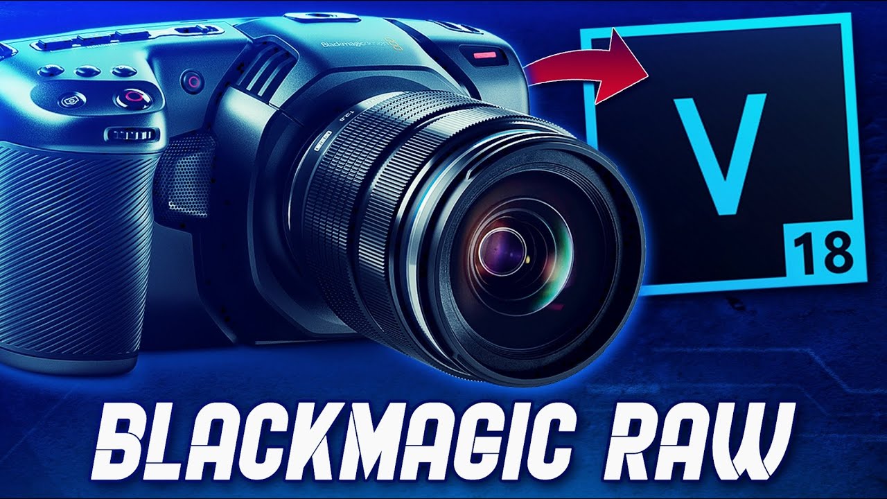 VEGAS Pro 18: How To Edit Blackmagic RAW Footage - Tutorial