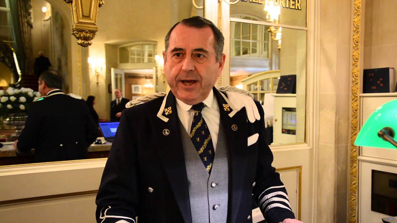 The Ritz London Chief Concierge, Michael De Cozar