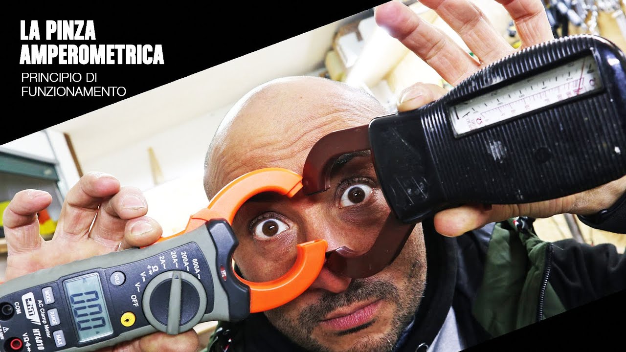 La pinza amperometrica - principio di funzionamento e test
