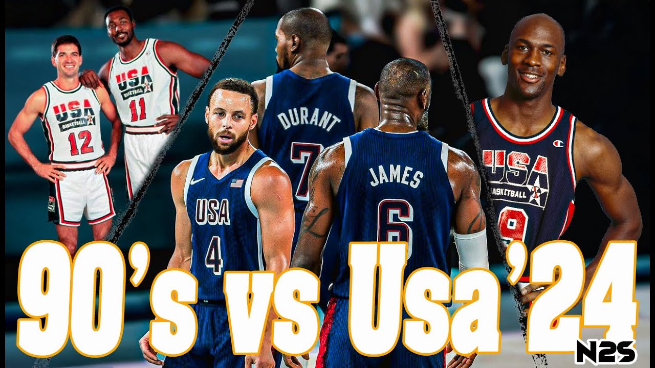 ALL Star 90's vs Usa Basketball' 24 - Simulation - Full Game - NBA 2K26