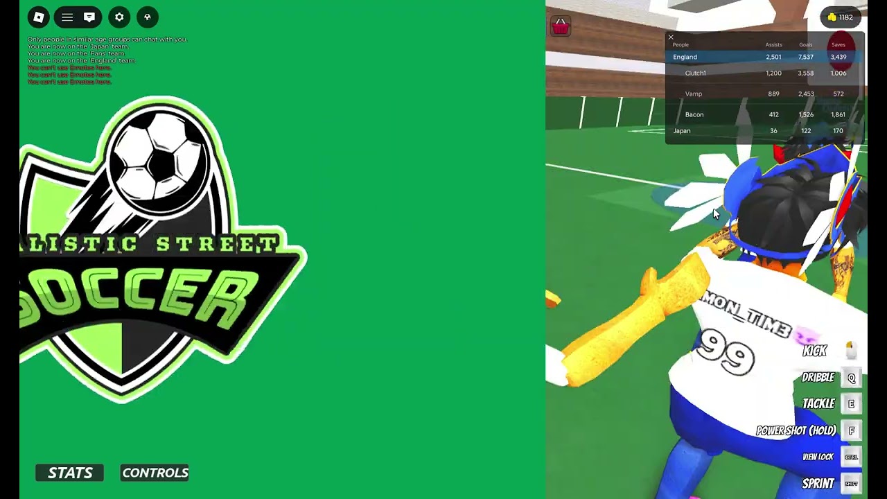 Realistic Street Soccer 1500 hit goals