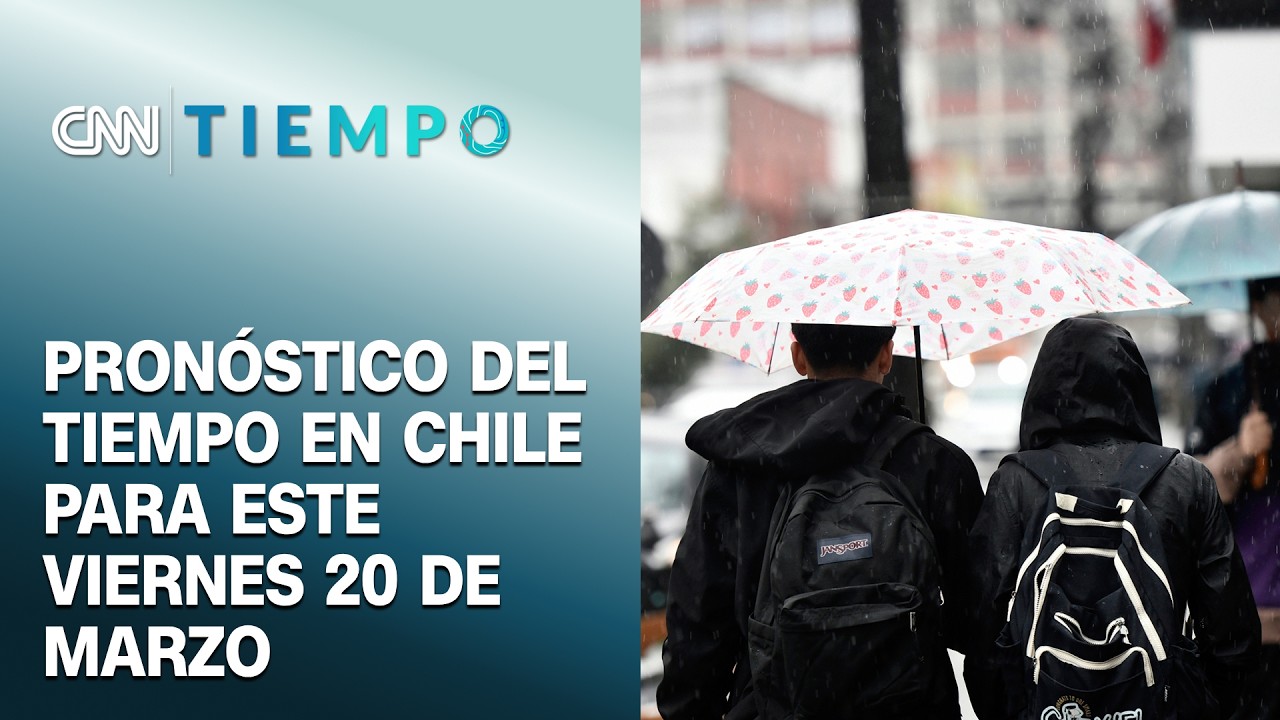 ¿Lloverá en Santiago? Pronóstico del tiempo para el viernes 20 de marzo | CNN Tiempo