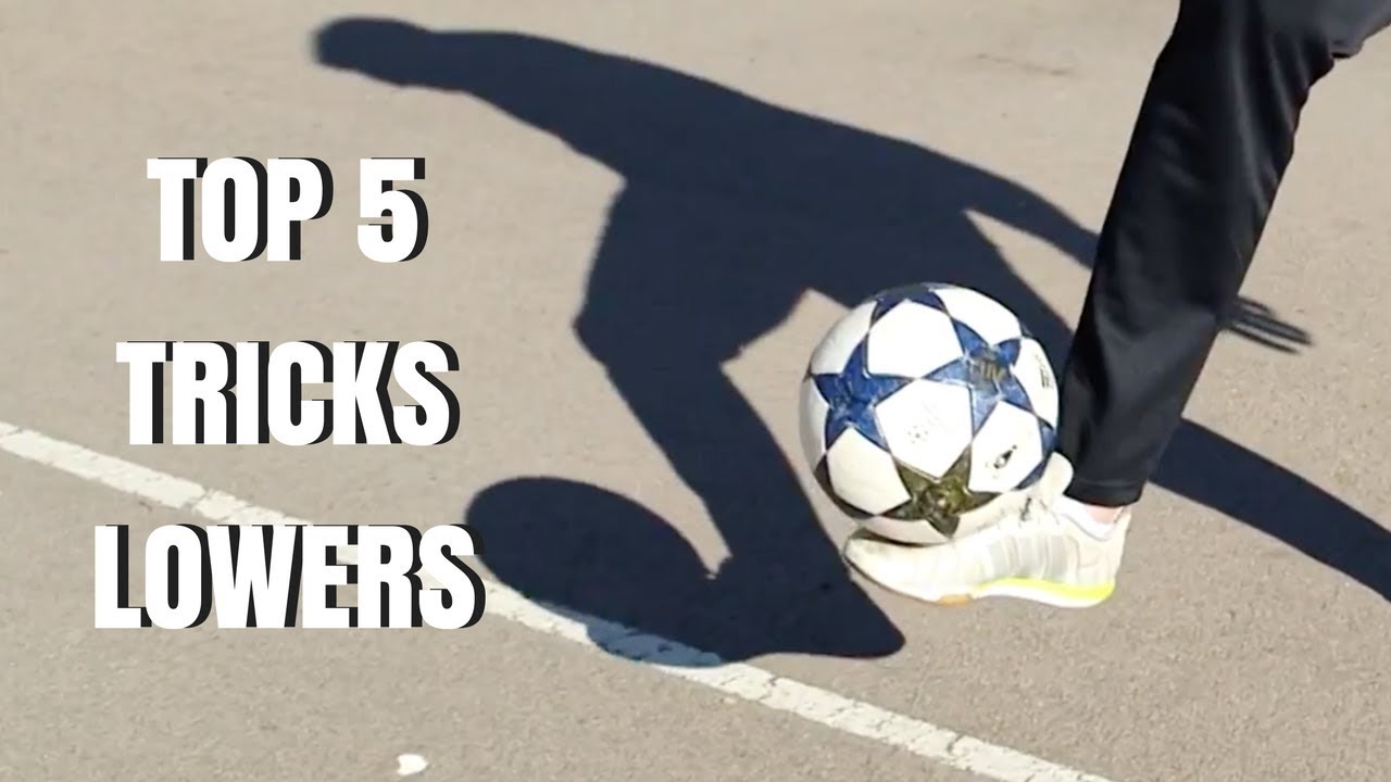 TOP 5 FOOTBALL TRICKS - LOWERS AZUN Freestyle Football