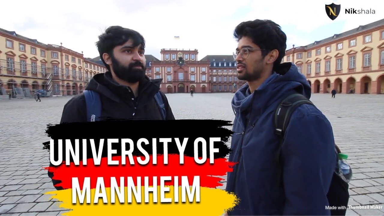 University of Mannheim Campus Tour by Nikhilesh Dhure  (Masters in Data Science)