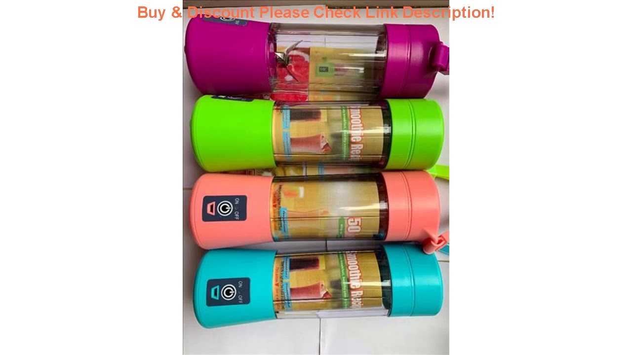 Review 380ML Electric Juicer Cup Smoothie Blender Extractor USB Squeezers Fruit Citrus Lemon Orange