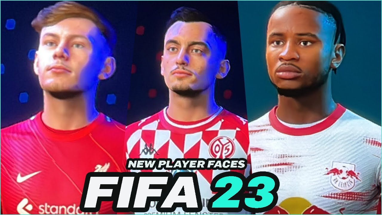 FIFA 23 |  NEW PLAYER FACES PART 2
